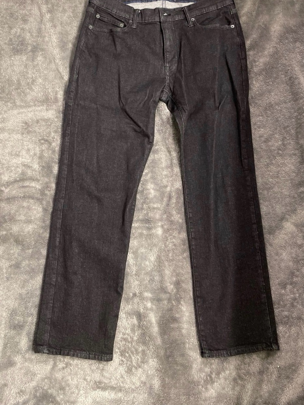 Arizona Jean Company Men's Relaxed Black Jeans